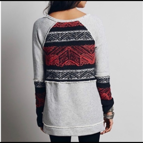 Free people snow angel pullover sweater Size XS - Picture 3 of 8
